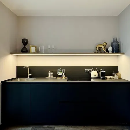 公寓 Villareja - Stilvolle Ruhige Boutique-suite Mit Terrasse, Designbad Und Altstadtblick Im Herzen Von 博尔扎诺