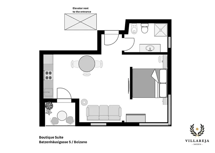 Villareja - Private Im Herzen Der Bozner Altstadt Appartement